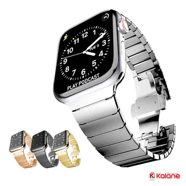 بند استیل ساعت هوشمند Apple Watch 7 45/49mm مدل One Bead