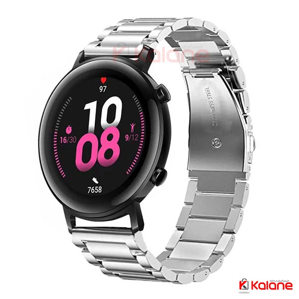 بند استیل ساعت هوشمند Huawei Watch GT2 42mm مدل 3Pointers
