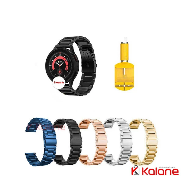 بند استیل ساعت هوشمند Samsung Galaxy Watch 5 Pro مدل 3Pointers