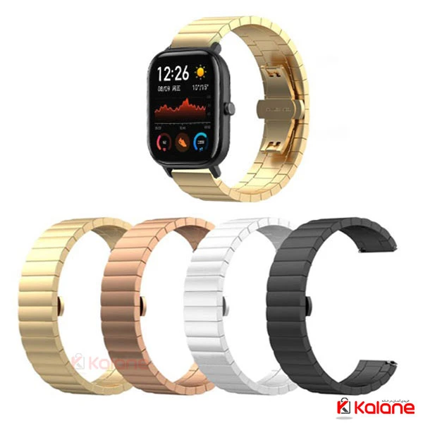 بند استیل ساعت هوشمند Xiaomi Aamazfit GTS مدل One Bead