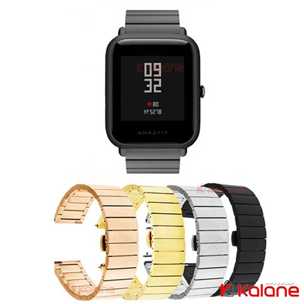 بند استیل ساعت هوشمند Xiaomi Amazfit Bip Lite مدل One Bead