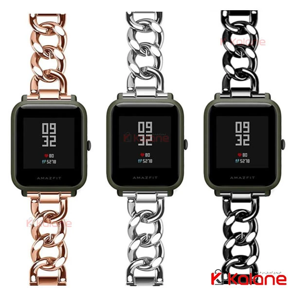 بند استیل ساعت هوشمند Xiaomi Amazfit Bip S مدل Eversnows