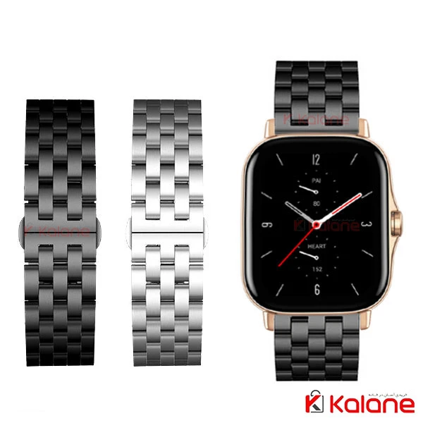 بند استیل ساعت هوشمند Xiaomi Amazfit GTS 2 مدل Solid