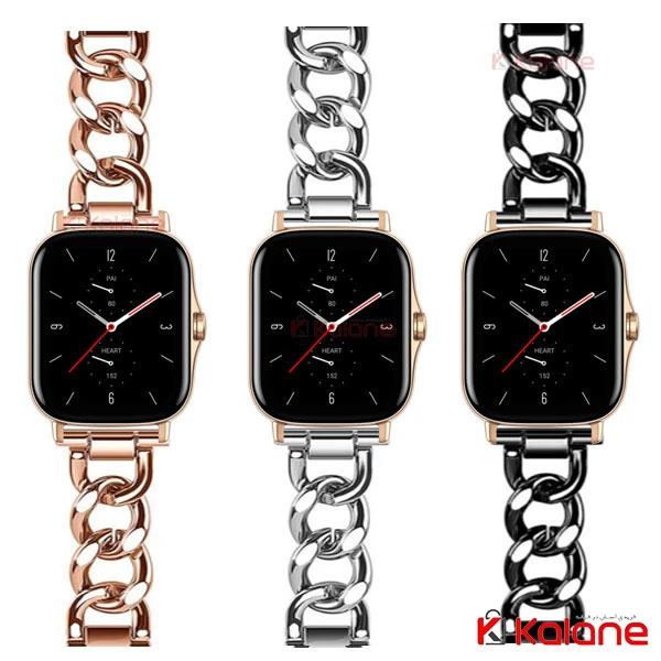 بند استیل ساعت هوشمند Xiaomi Amazfit GTS 2E مدل Eversnows