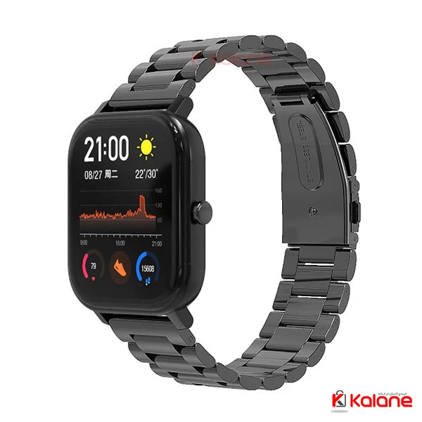 بند استیل ساعت هوشمند Xiaomi Amazfit GTS مدل 3Pointers