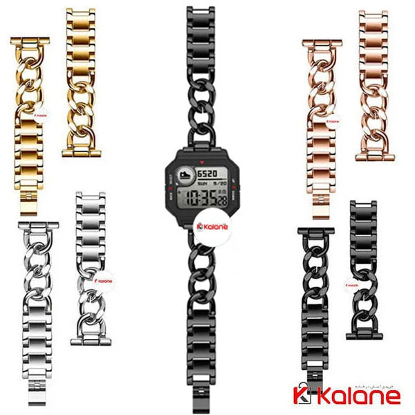 بند استیل ساعت هوشمند Xiaomi Amazfit Neo مدل Eversnows
