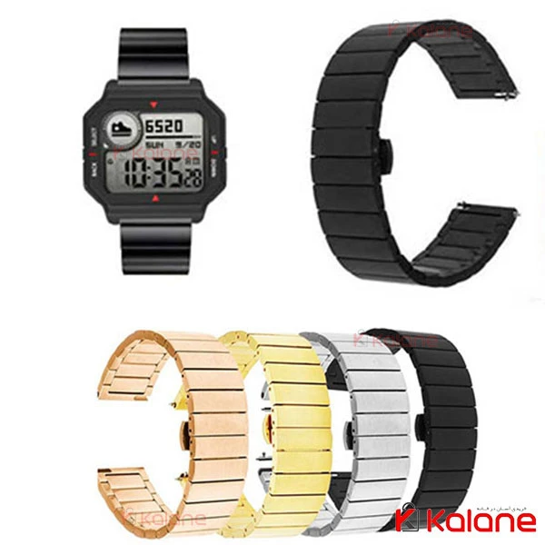 بند استیل ساعت هوشمند Xiaomi Amazfit Neo مدل One Bead