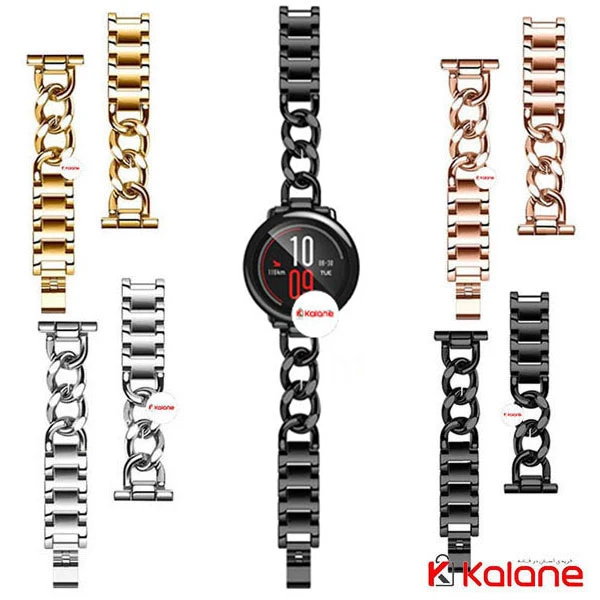 بند استیل ساعت هوشمند Xiaomi Amazfit Pace مدل Eversnows