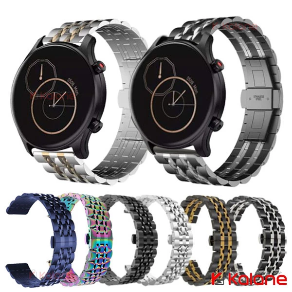 بند استیل ساعت هوشمند Xiaomi Haylou RS3 LS04 مدل 7Bead