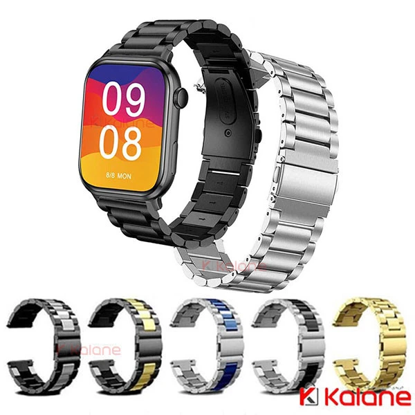 بند استیل ساعت هوشمند Xiaomi IMILAB W02 مدل 3Bead