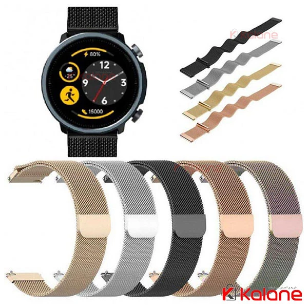 بند استیل ساعت هوشمند Xiaomi Mibro A1 مدل حصیری
