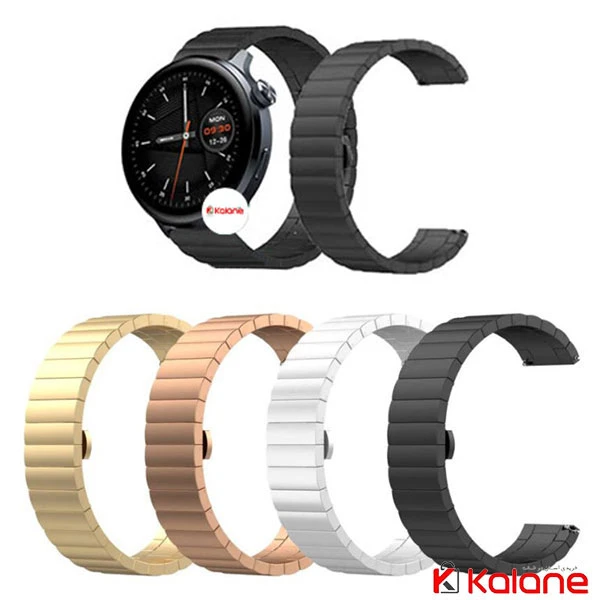 بند استیل ساعت هوشمند Xiaomi Mibro Lite 2 مدل One Bead