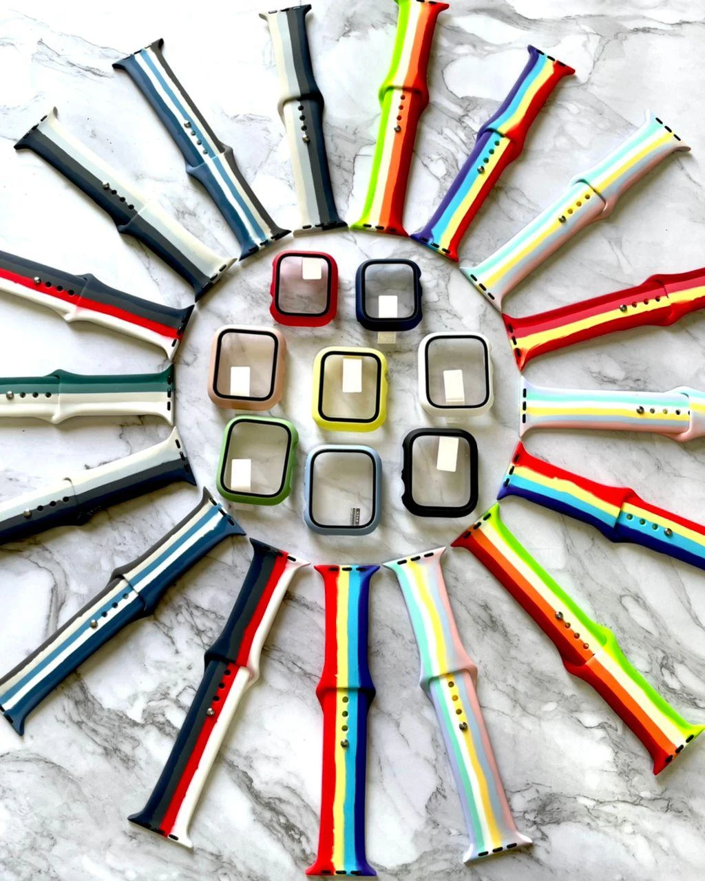 بند اپل واچ به همراه گارد محافظ صفحه