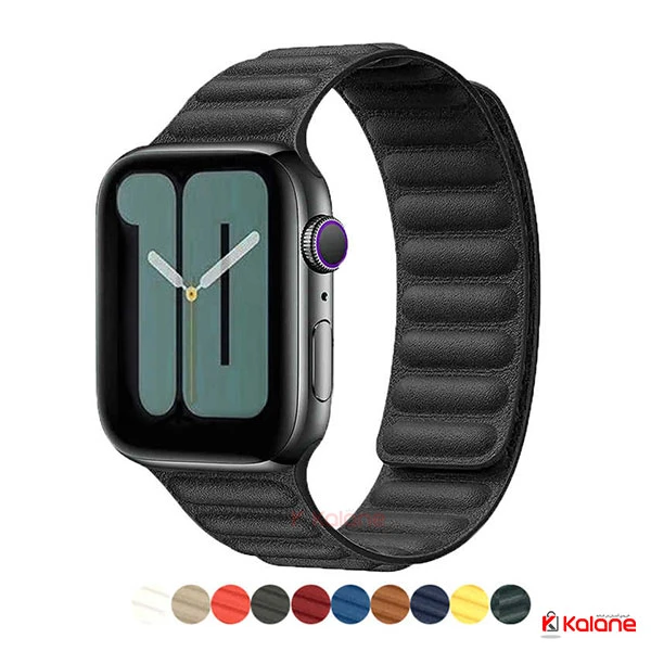 بند ساعت هوشمند Apple Watch 38/40mm مدل Leather Link