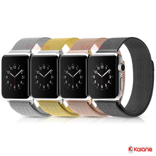بند ساعت هوشمند Apple Watch 38/40mm مدل استیل حصیری