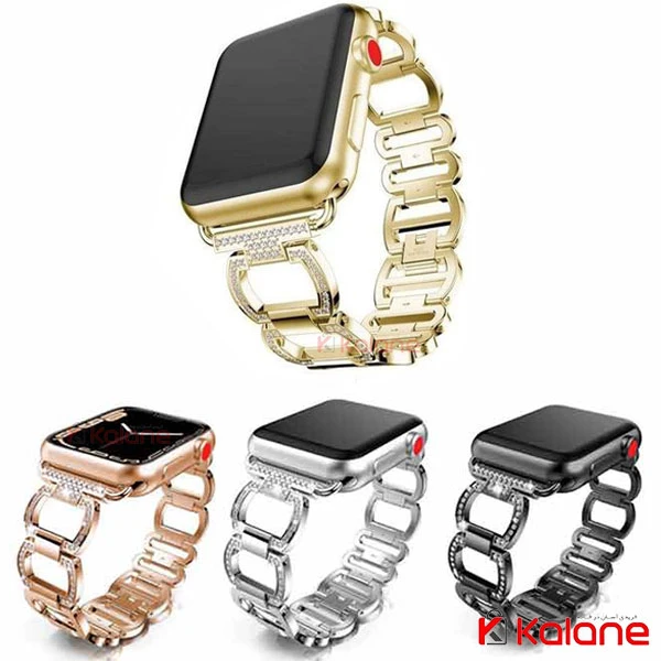 بند ساعت هوشمند Apple Watch Ultra 45/49mm مدل Diamond Versace