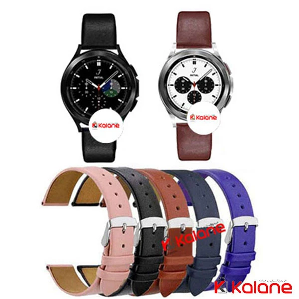 بند ساعت هوشمند Samsung Galaxy Watch 4 Classic مدل Fancy Leather