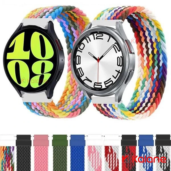 بند ساعت هوشمند Samsung Galaxy Watch 6 Classic 43mm مدل Braided Solo Loop