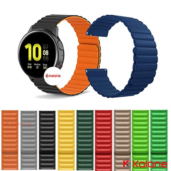 بند ساعت هوشمند Samsung Galaxy Watch Active 2 مدل Leather Link