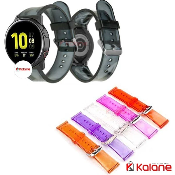 بند ساعت هوشمند Samsung Galaxy Watch Active 2 مدل پاستیلی