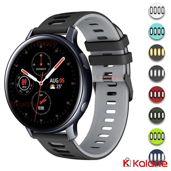 بند ساعت هوشمند Samsung Galaxy Watch Active مدل Two Tone
