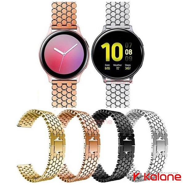 بند ساعت هوشمند Samsung Galaxy Watch Active مدل لانه زنبوری