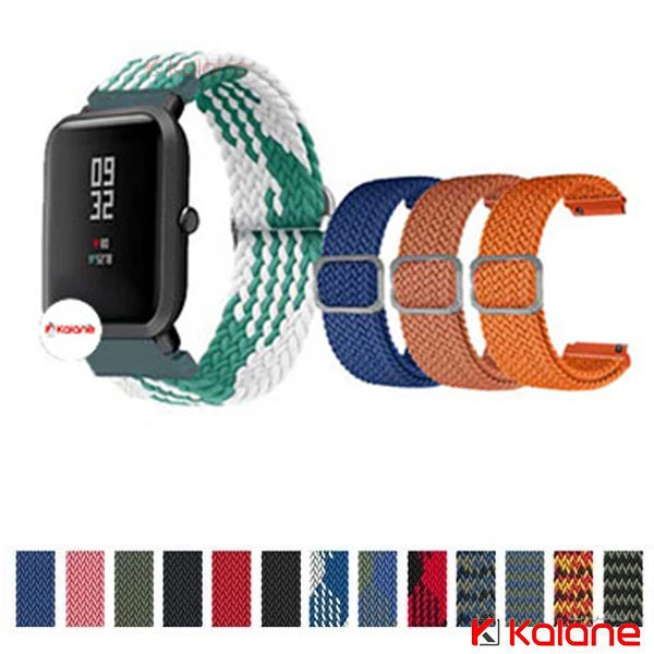 بند ساعت هوشمند Xiaomi Amazfit Bip S مدل Braided Solo Loop