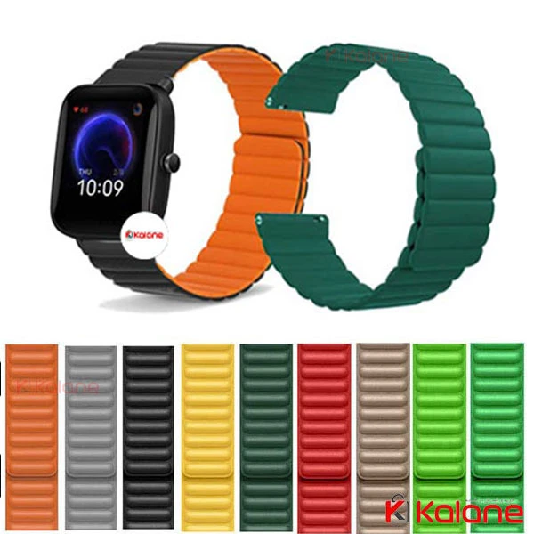 بند ساعت هوشمند Xiaomi Amazfit Bip U مدل Leather Link