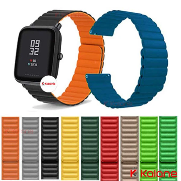 بند ساعت هوشمند Xiaomi Amazfit Bip مدل Leather Link