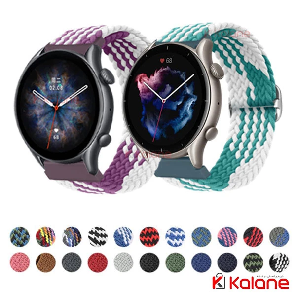 بند ساعت هوشمند Xiaomi Amazfit GTR 3 Pro مدل Braided Solo Loop