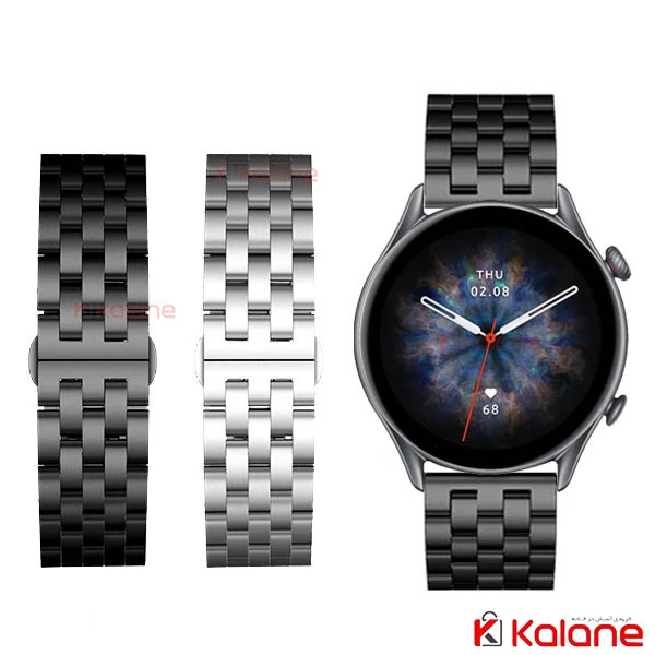 بند ساعت هوشمند Xiaomi Amazfit GTR 3 Pro مدل Solid