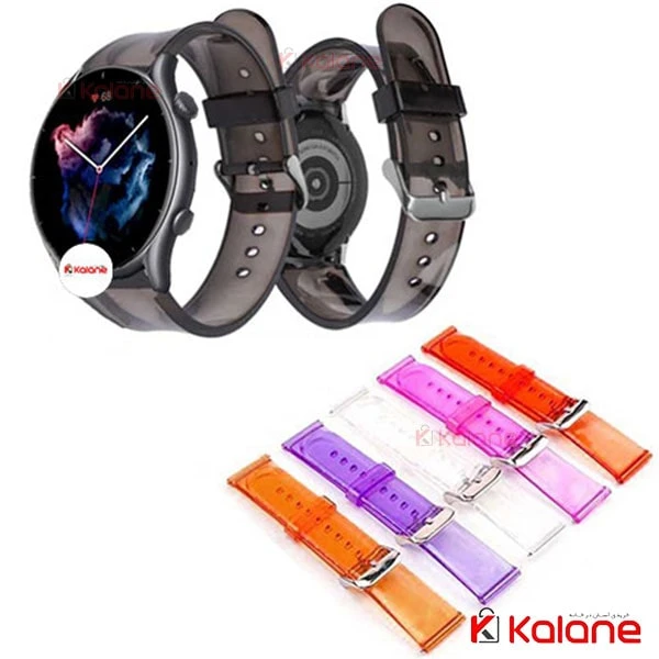 بند ساعت هوشمند Xiaomi Amazfit GTR 3 Pro مدل پاستیلی