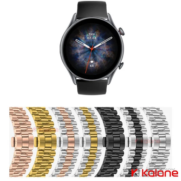 بند ساعت هوشمند Xiaomi Amazfit GTR 3 مدل 3Rows