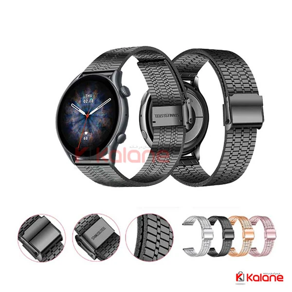 بند ساعت هوشمند Xiaomi Amazfit GTR 3 مدل Tiny Milanese