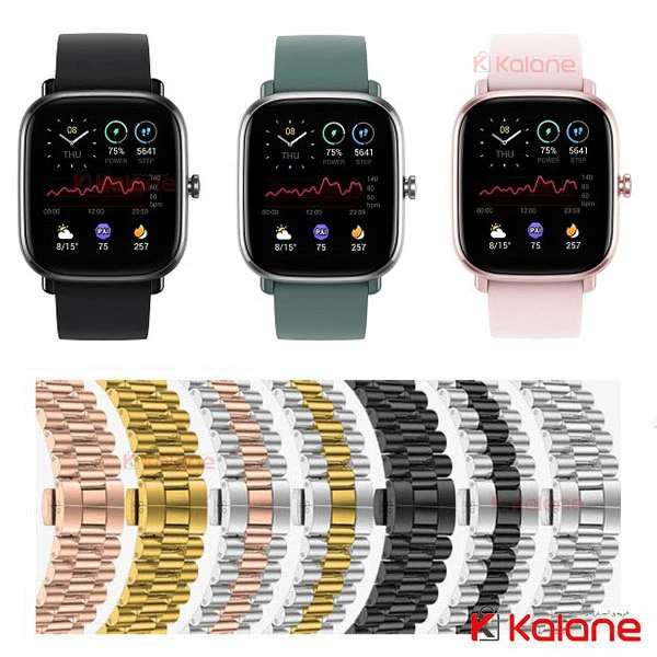 بند ساعت هوشمند Xiaomi Amazfit GTS 2 Mini مدل 3Rows
