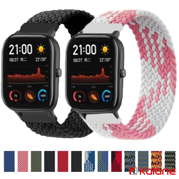 بند ساعت هوشمند Xiaomi Amazfit GTS 2 Mini مدل Braided Solo Loop