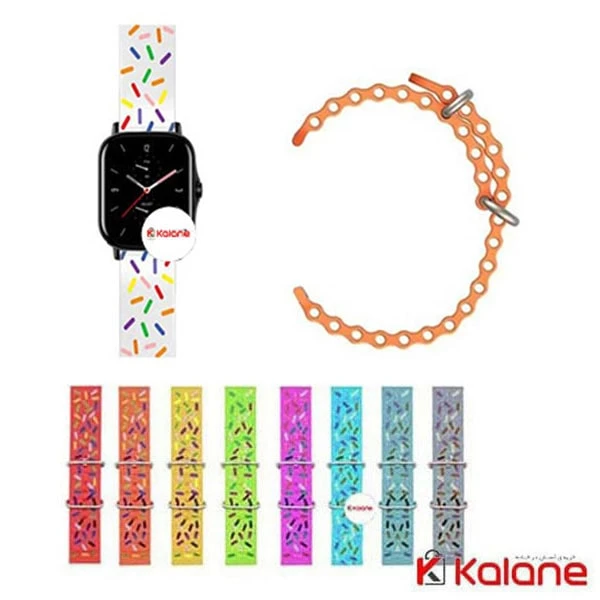 بند ساعت هوشمند Xiaomi Amazfit GTS 2 مدل Ocean Donut