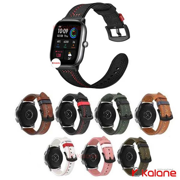 بند ساعت هوشمند Xiaomi Amazfit GTS 4 مدل Nubuck Leather