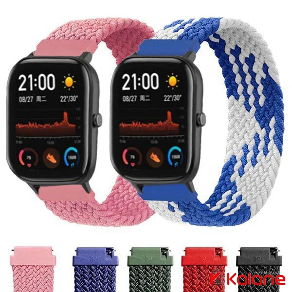بند ساعت هوشمند Xiaomi Amazfit GTS مدل Braided Solo Loop