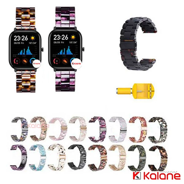 بند ساعت هوشمند Xiaomi Amazfit GTS مدل رزینی