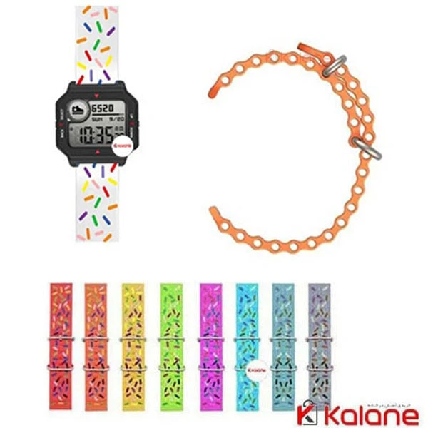بند ساعت هوشمند Xiaomi Amazfit Neo مدل Ocean Donut