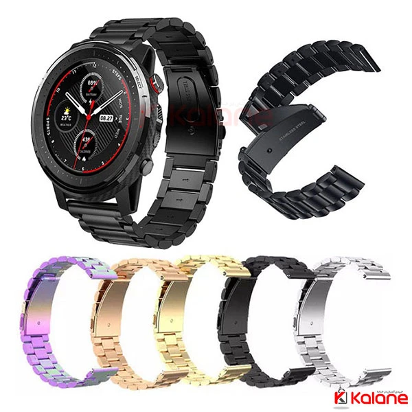 بند ساعت هوشمند Xiaomi Amazfit Stratos مدل 3Pointers