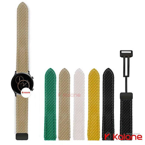 بند ساعت هوشمند Xiaomi Haylou RS3 LS04 مدل Leather hive