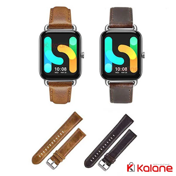 بند ساعت هوشمند Xiaomi Haylou RS4 Plus مدل Genuine Leather