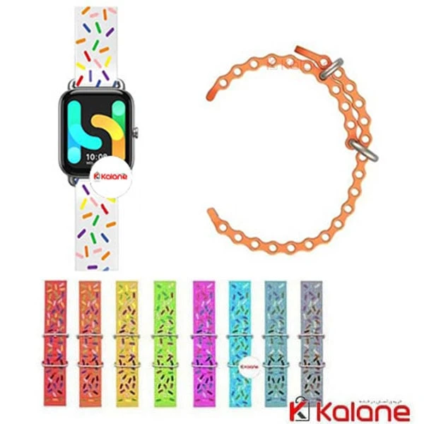 بند ساعت هوشمند Xiaomi Haylou RS4 Plus مدل Ocean Donut
