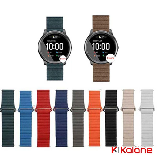 بند ساعت هوشمند Xiaomi Haylou Solar LS05 مدل Leather Loop