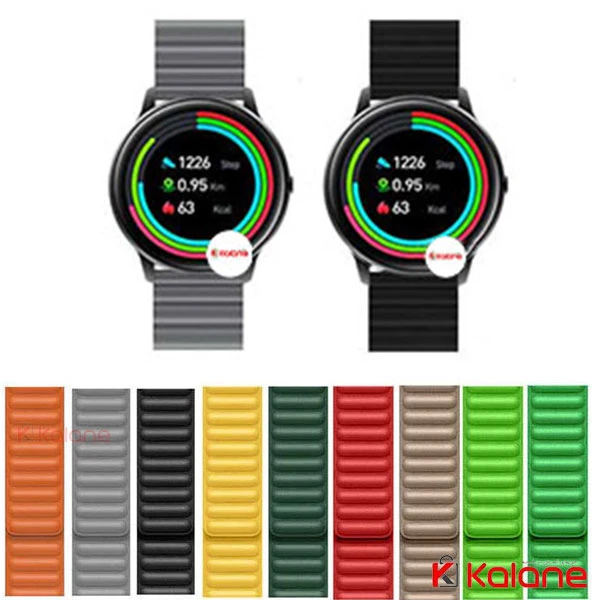 بند ساعت هوشمند Xiaomi IMILAB KW66 مدل Leather Link