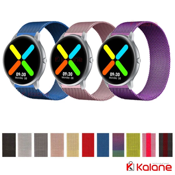 بند ساعت هوشمند Xiaomi IMILAB KW66 مدل استیل حصیری