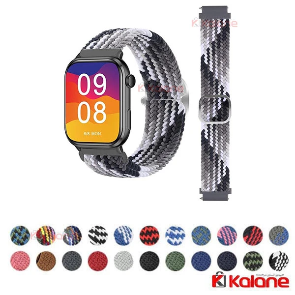 بند ساعت هوشمند Xiaomi IMILAB W02 مدل Braided Solo Loop