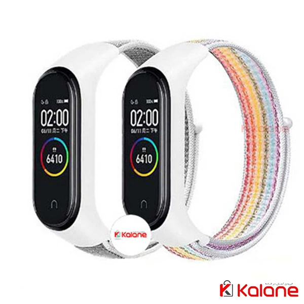 بند ساعت هوشمند Xiaomi Mi Band 3 مدل Nylon Loop